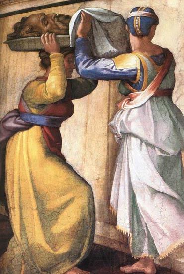 Michelangelo Buonarroti Judith and Holofernes Spain oil painting art
